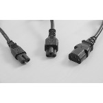 Cable espiral conector  Mickey Mouse CCS5 Negro