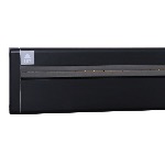 Perfil eléctrificado E-Genesis, 60 cm, Conexión izquierda, Negro