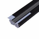 SFC3 - Carril electrificado 240 cm - 2 conectores - Negro cepillado