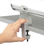 Perfil electrificado VSF MC - 1000mm Acabado Titanio+ + 3 tomas de corriente GS3 titanio gratis 